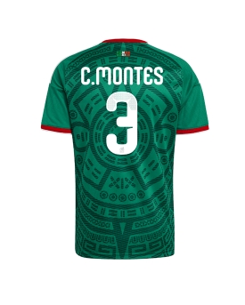 Billige Fotballdrakt Mexico Cesar Montes #3 Replika Hjemmedrakt VM 2026 Kortermet Billige Fotballdrakt Mexico Cesar Montes #3 Replika Hjemmedrakt VM 2026 Kortermet